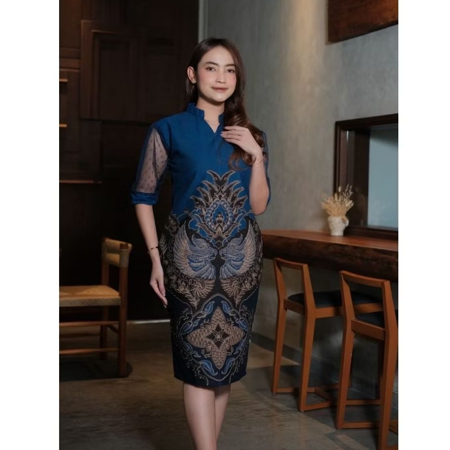 Batik Couple Motif Batman Biru Cint 5