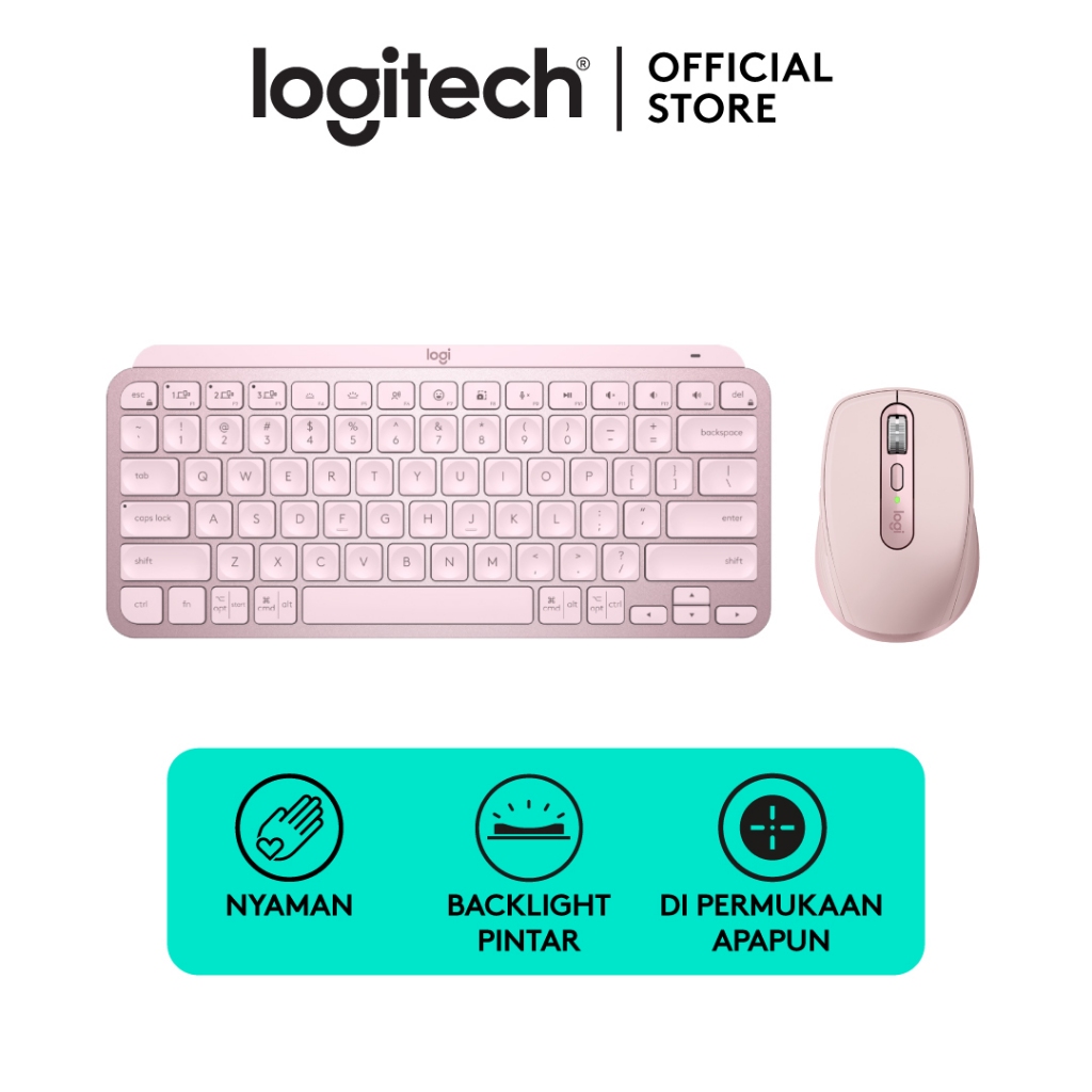 [BUNDLING] Logitech MX Anywhere 3s + MX Keys Mini Wireless Bluetooth (2)