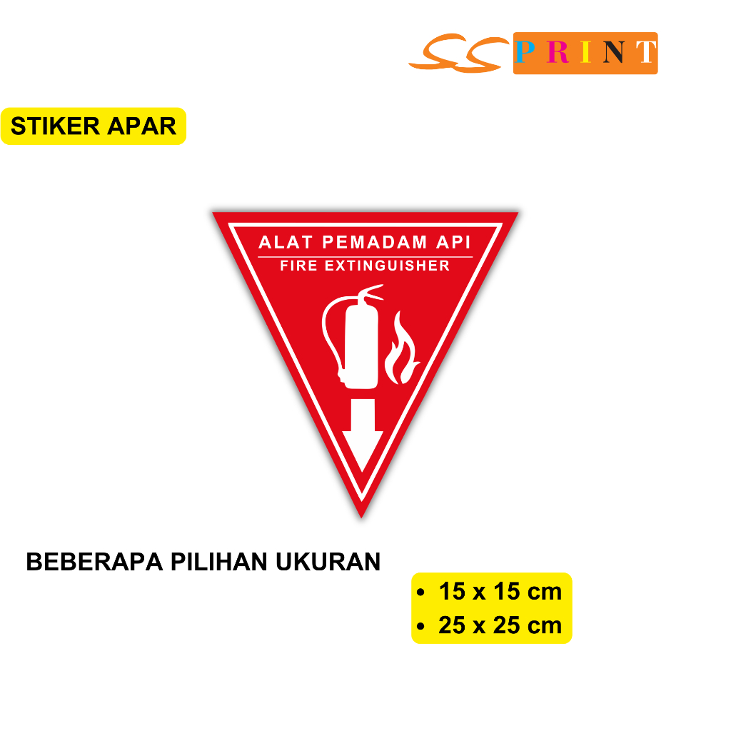 Jual Stiker Apar/Stiker Rambu/Stiker Pemadam Api | Shopee Indonesia