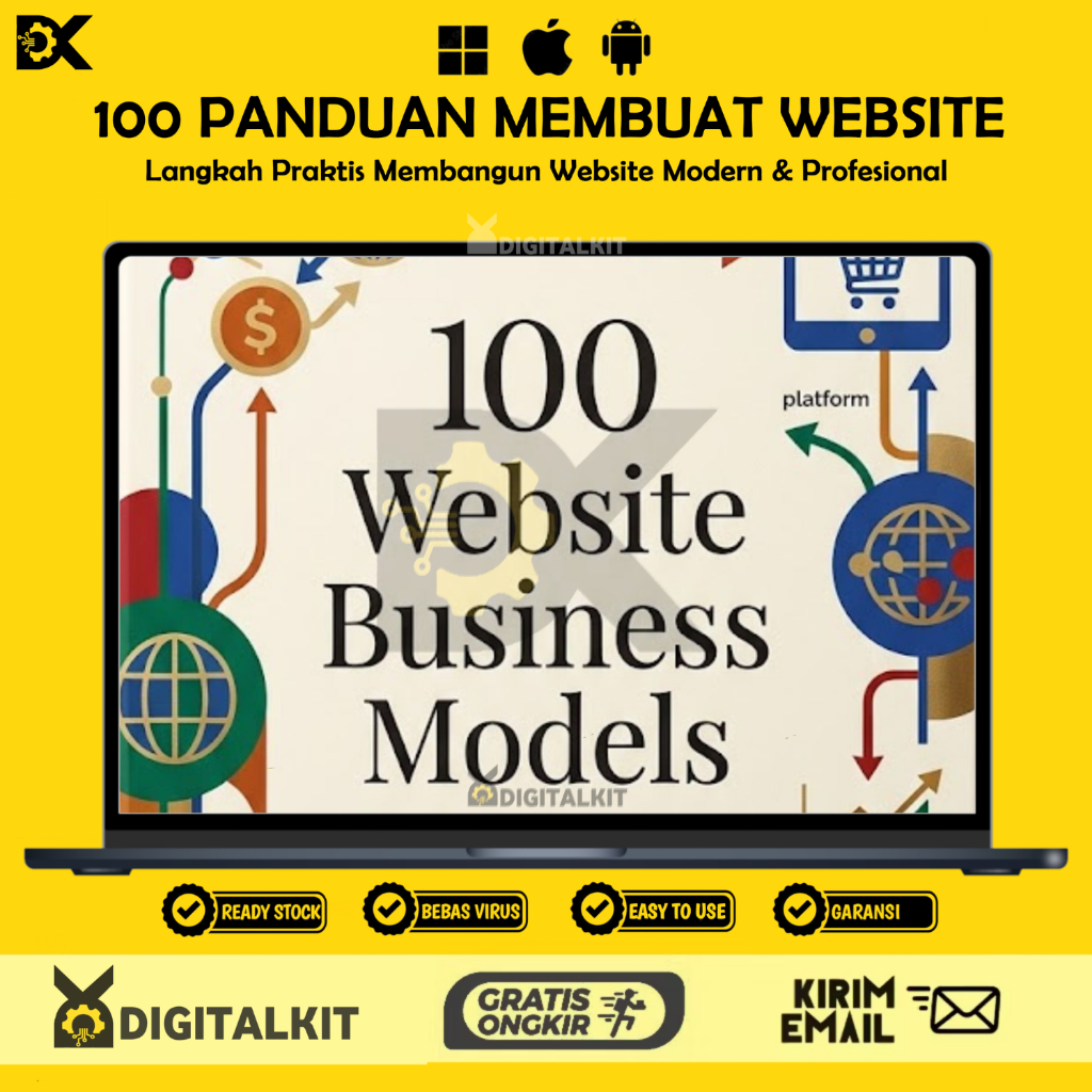 [T0938] 100 Website Business Models | 100 Ide Website
