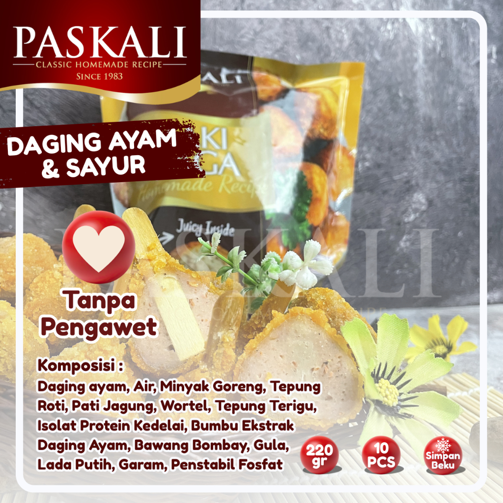 Jual Paskali Kaki Naga Pack 200 Gram Daging Ayam & Sayur | Shopee Indonesia