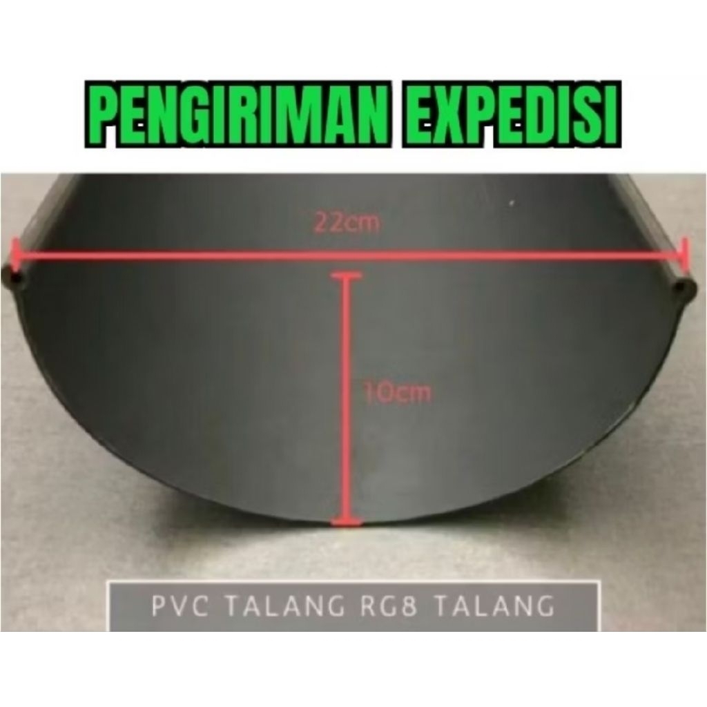 Jual EXPEDISI talang PVC bulat 8