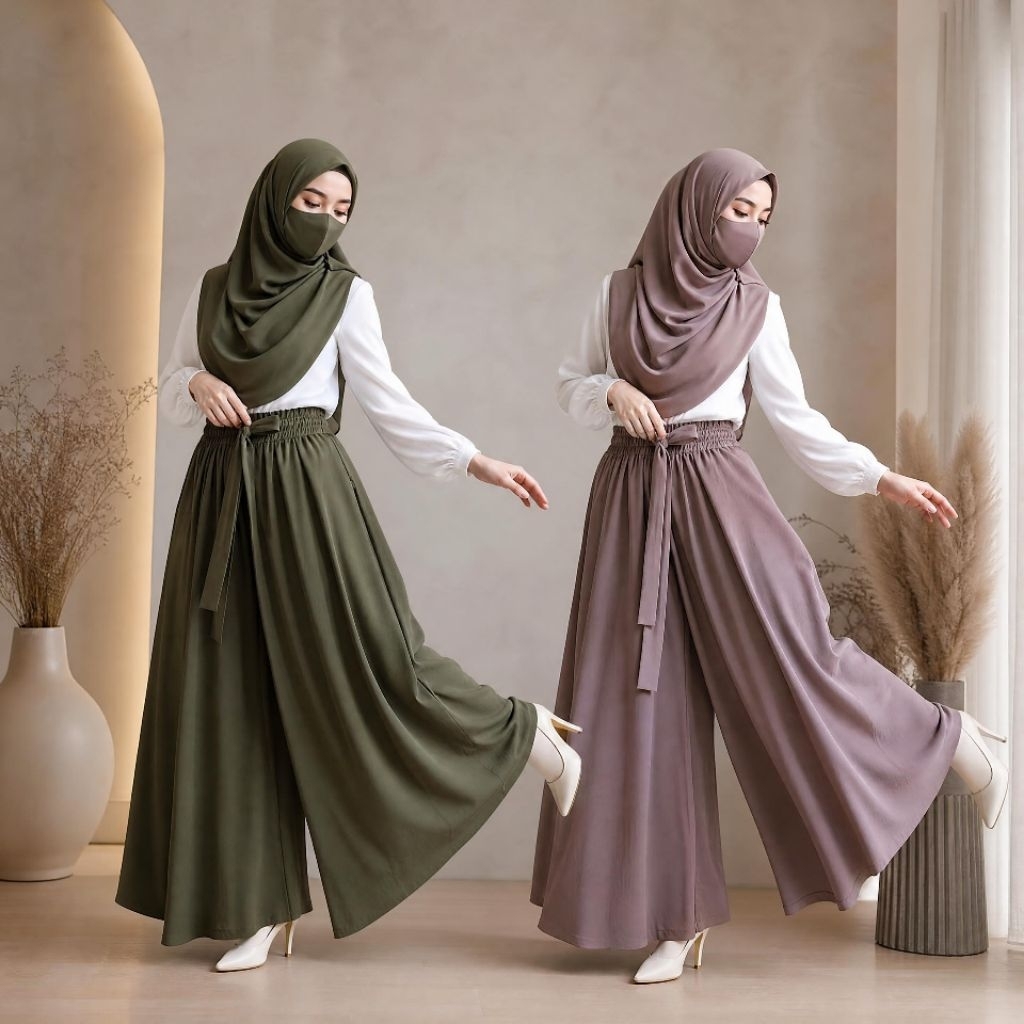 Jual Celana Kulot Bahan Wolfis Terlengkap & Harga Terbaru Juli 2026 ...