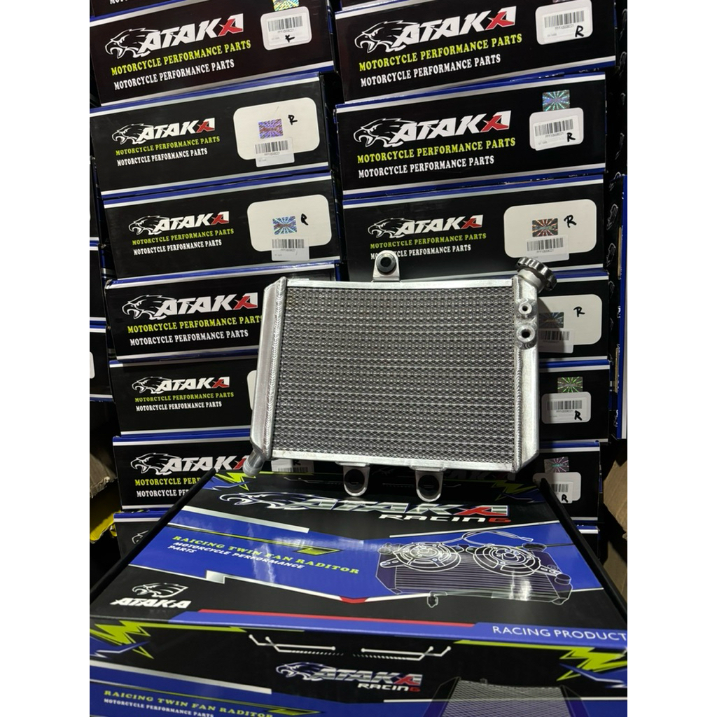 Jual RADIATOR ATAKA NINJA R SS DAN RR model curve atau lengkung big ...