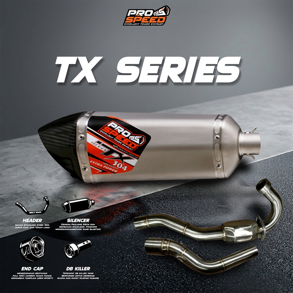 Jual Prospeed Exhaust Knalpot Racing CRF 150 TX series Power Bom (PWB ...