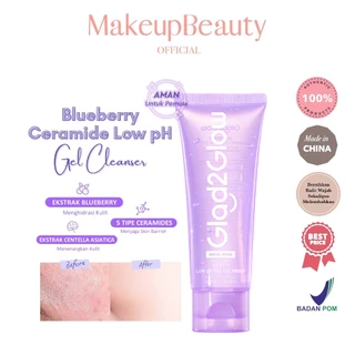 Glad2Glow Blueberry Ceramide Gel Cleanser 70ml