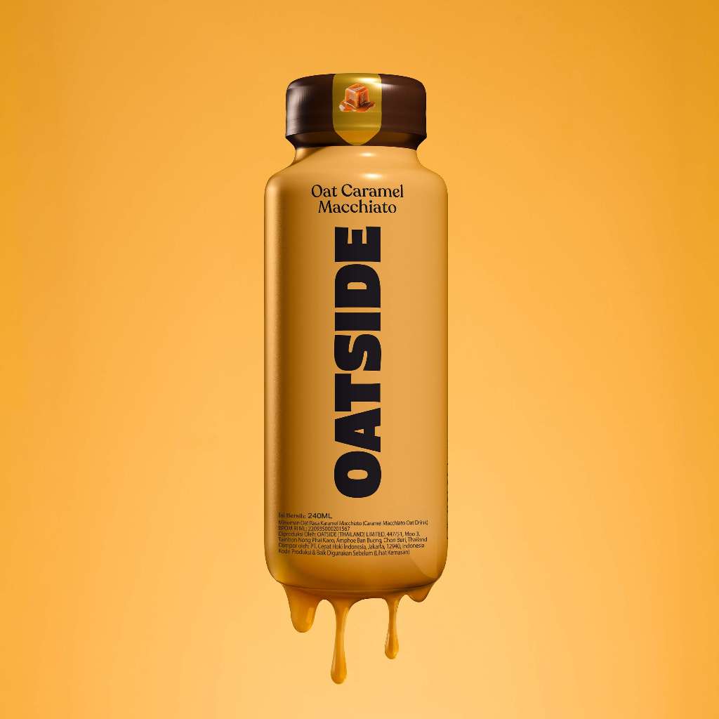 Jual OATSIDE Coffee Caramel Macchiato 240 ML (6 pcs) (Kemasan Tutup ...