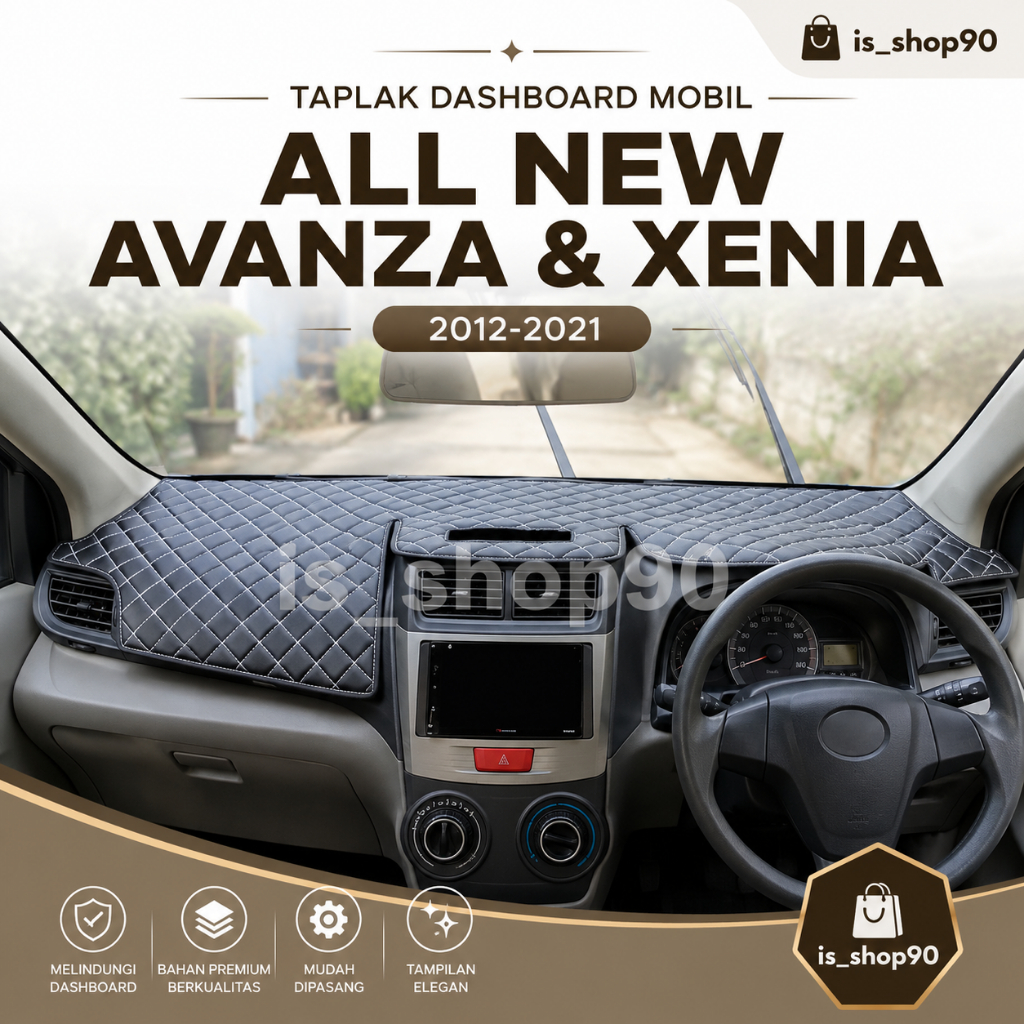 Alas karpet Dashboard mobil Avanza dan xenia tahun 2012- 2021 cover dashboard mobil avanza
