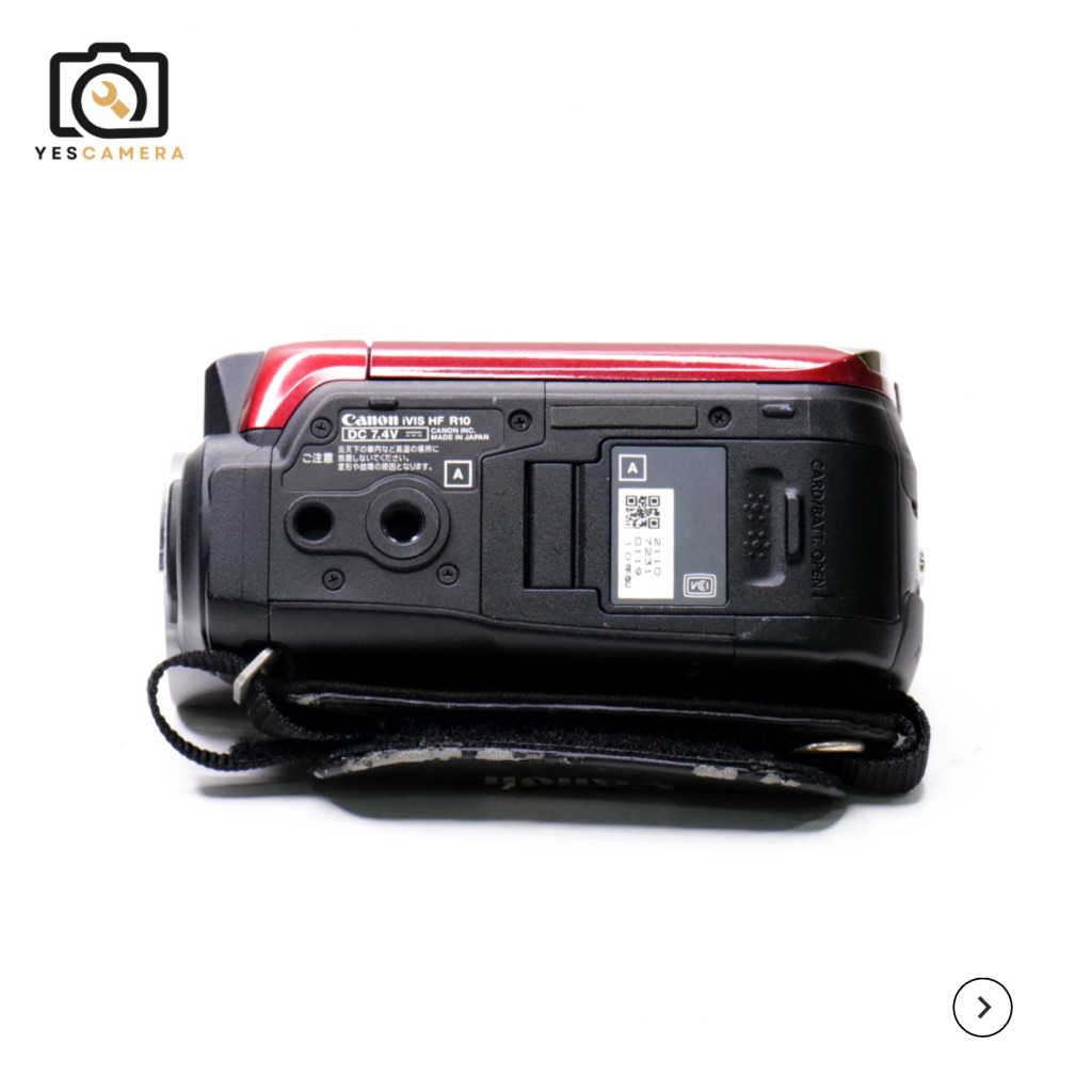 Jual Handycam Canon Ivis HF - R10 (Bekas) - 2,39MP ,Zoom Optik 20x