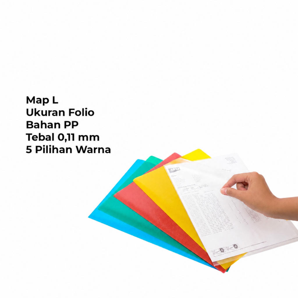 Jual Map L Bening Bantex Folder Plastik / Clear Sleeves Folio (Satuan ...