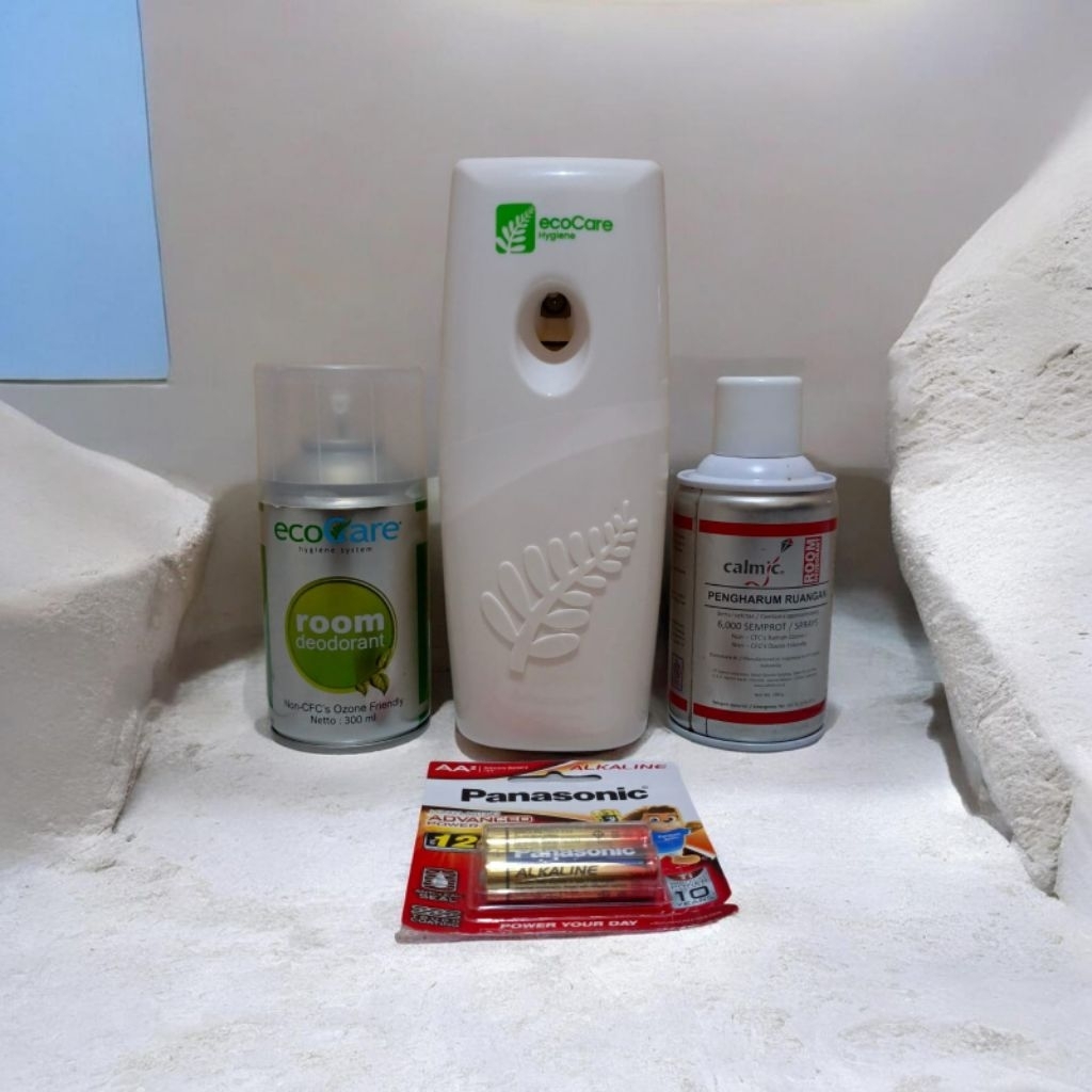 Jual MESIN PENGHARUM SPRAY ECOCARE NEW INCLUDE BATRAI DAN REFILL CALMIC ...