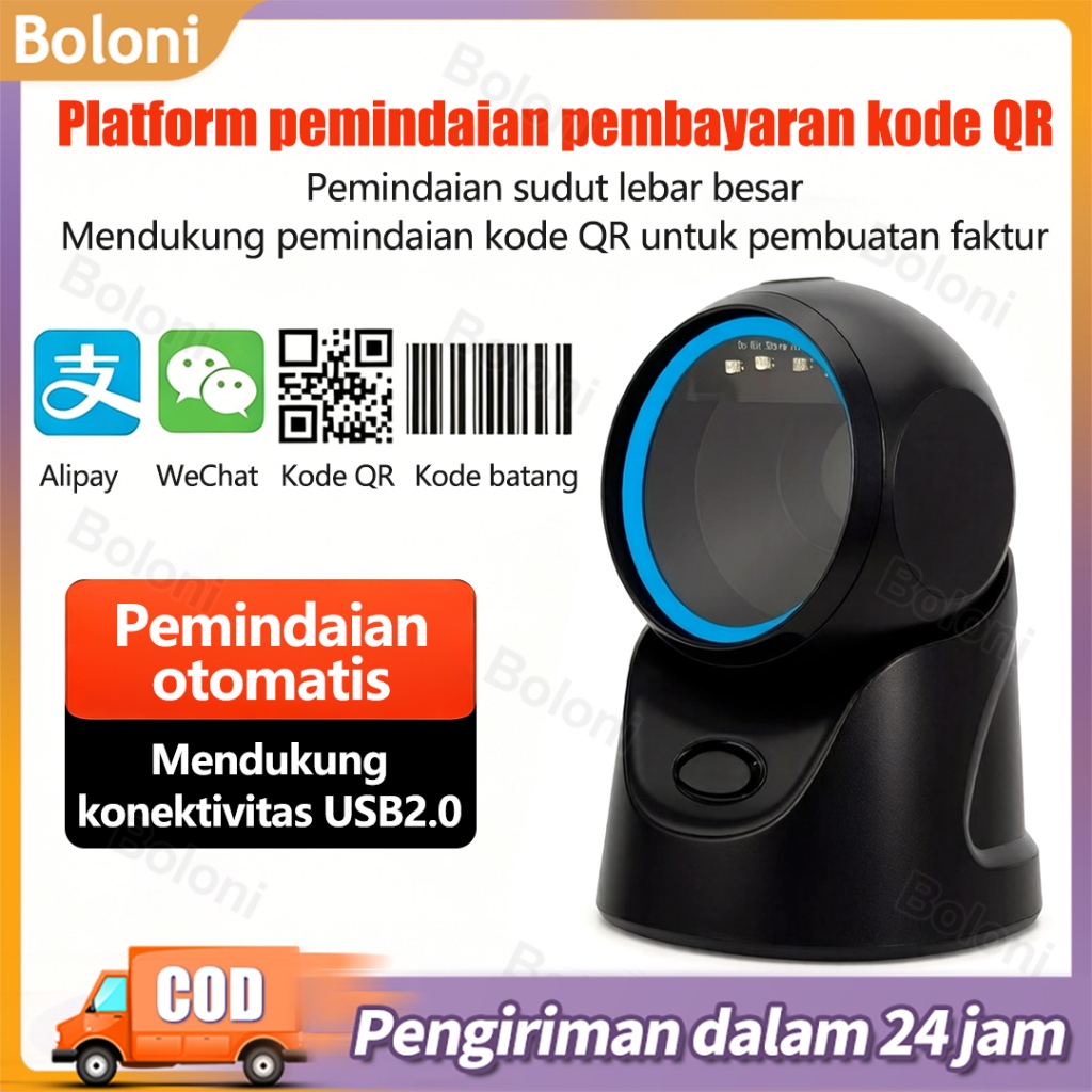 Jual Barcode Scanner 2D, AutoScan Support Scanner Kabel Wireless ...