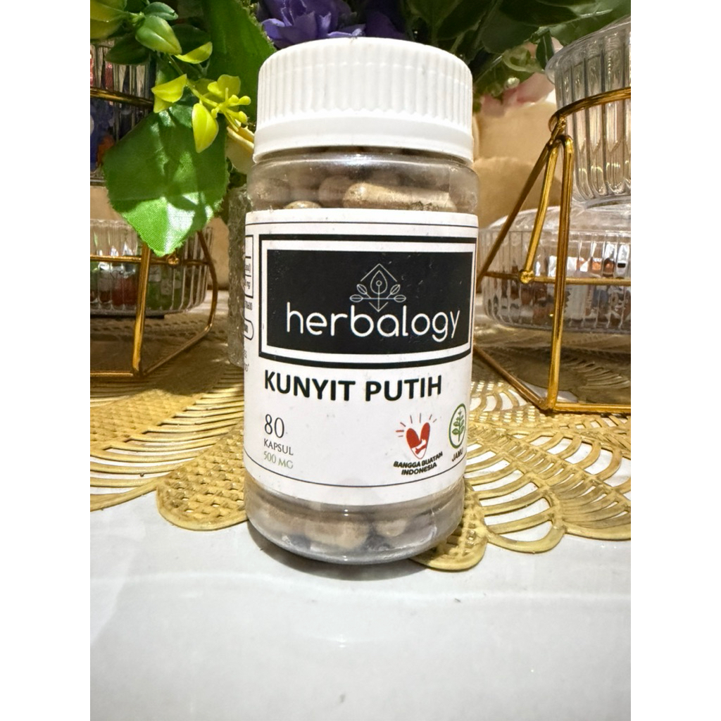 HERBALOGY - Kunyit Putih ( Lambung, GERD, Tumor, Kanker ) obat herbal jamu suplemen