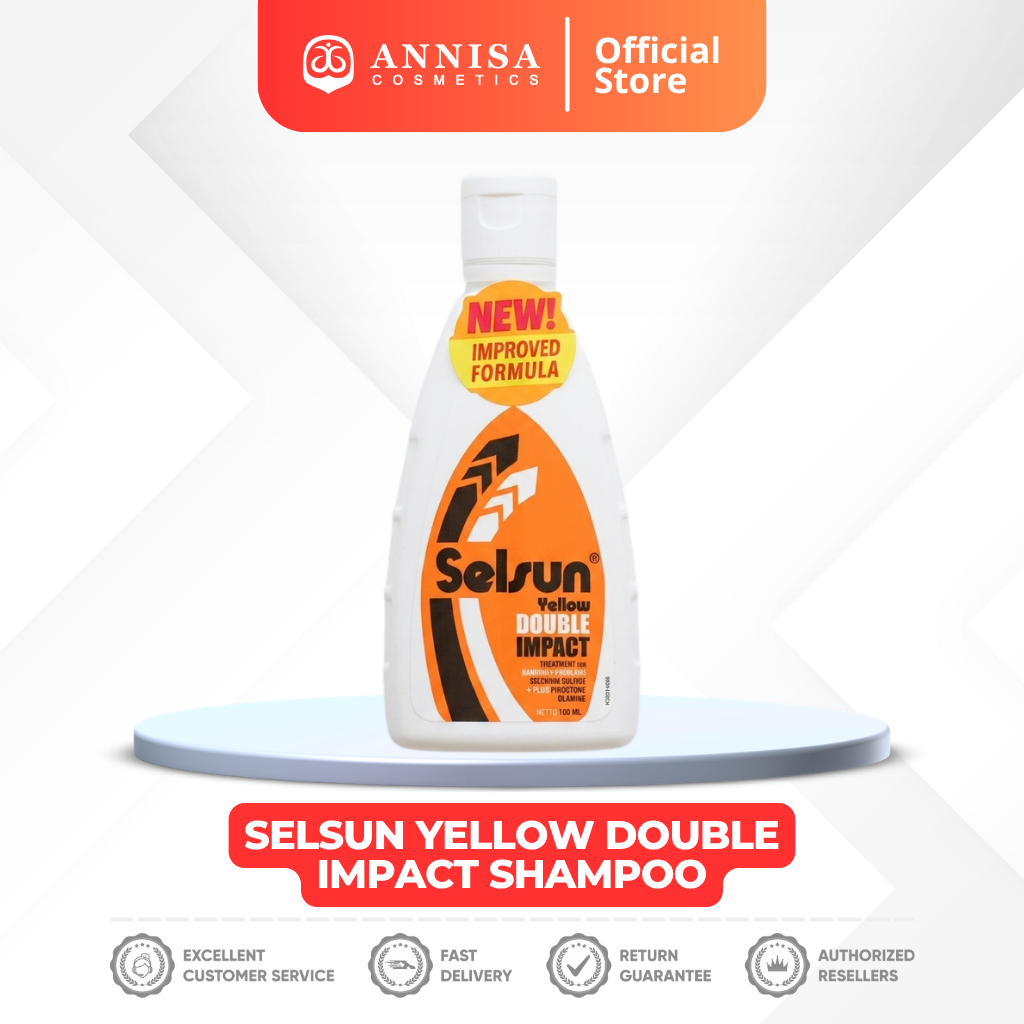 Selsun Yellow Double Impact Shampoo