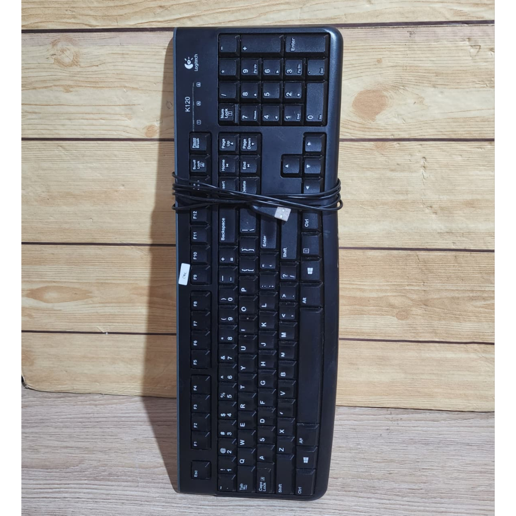 Jual Paket Keyboard Second Zyrex/ HP / Logitech K120 / Mouse Usb merk ...