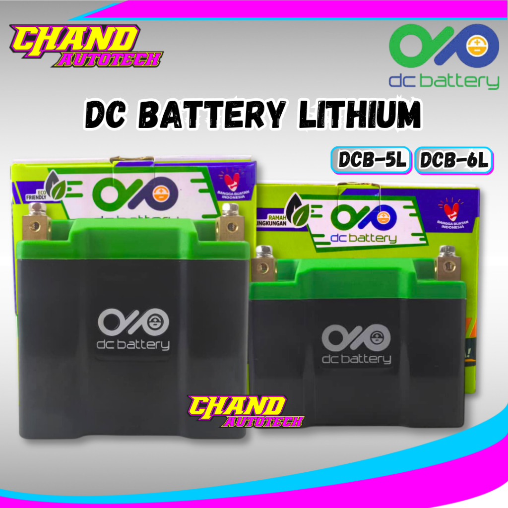 DC Battery Aki Lithium Vario Aeox Beat Nmax Pcx Scoopy Mio j Mio M3 Fino X ride Xeon