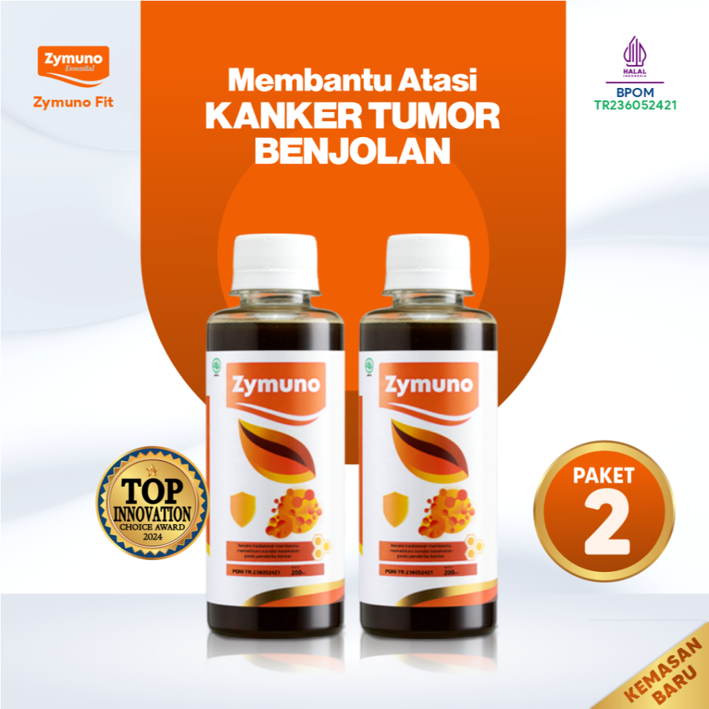 Suplemen Herbal Zymuno Paket 2 Box – Atasi Kanker, Tumor & Benjolan Tubuh, Sambil Menjaga Imunitas & Mendukung Promil