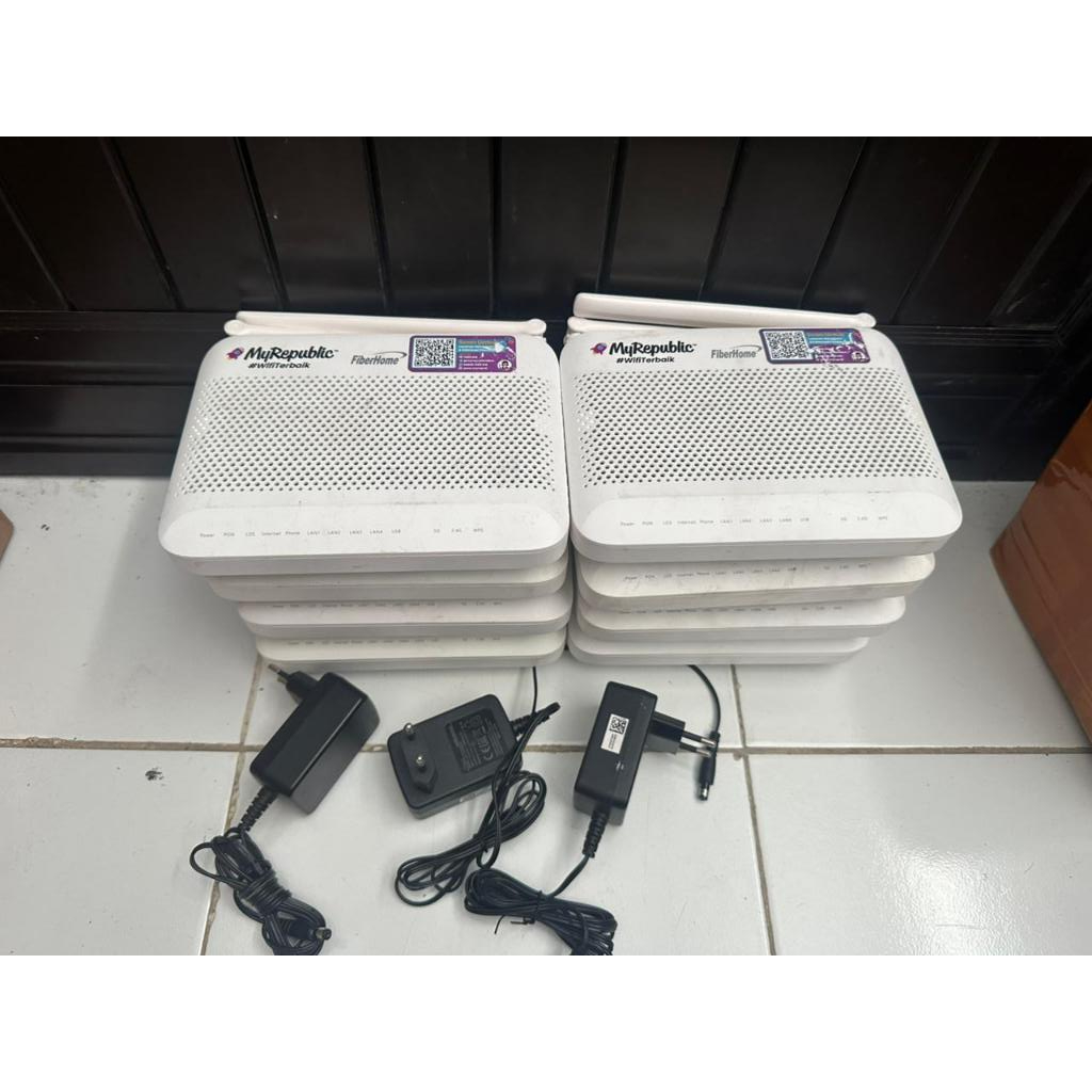 Jual Modem Router FiberHome F1 & F3 GPON ONU Wi-Fi 6 Dual Band Bekas ...