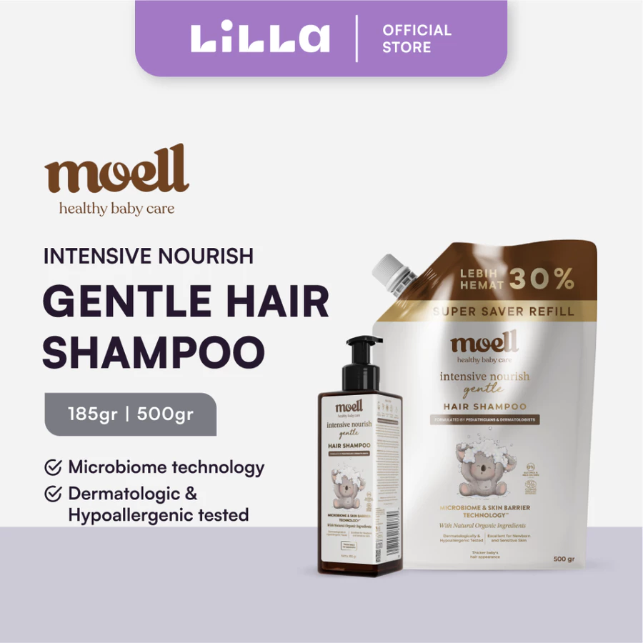 Moell Everyday Everytime Gentle Hair Shampoo (185 gr)
