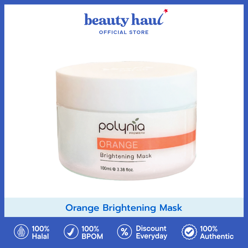 Jual POLYNIA Orange Brightening Mask – Polynia Masker Orange ...