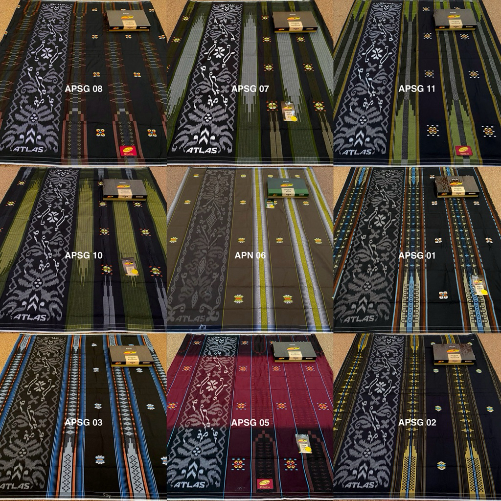 sarung atlas premium 790 780 760 songket jacquard gold