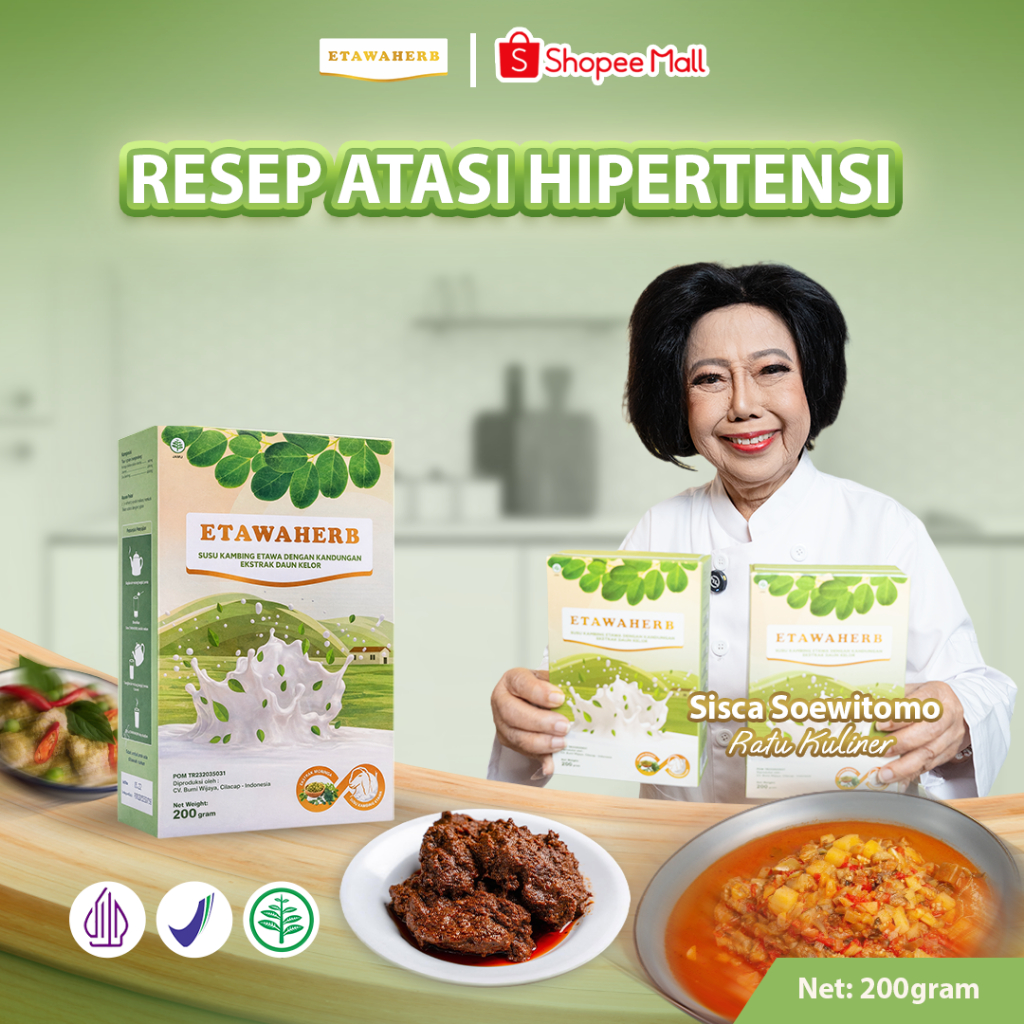 Etawaherb Tensi Stabil Tubuh Segar Cepat Turunkan Darah Tinggi