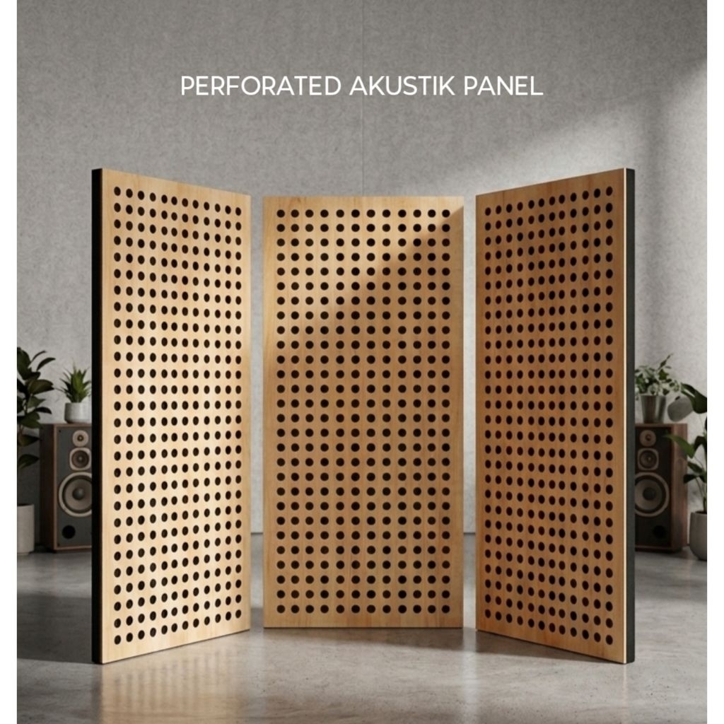 Jual Perforated Panel Akustik Peredam Suara Ruangan Studio | Shopee ...