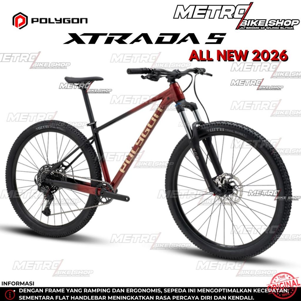 Jual Polygon Xtrada 5 ALL NEW 2026 Sepeda gunung Sepeda MTB Sepeda XC ...