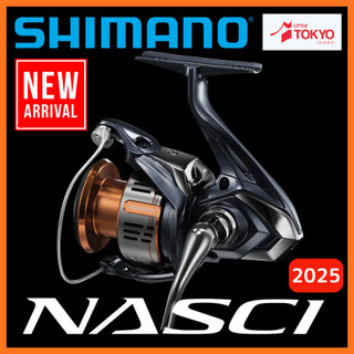 Spinning Reel Shimano NASCI New Model (2025) C2000S C2000SHG 2500 2500HG C3000 C3000HG 4000 4000XG C5000XG Japan