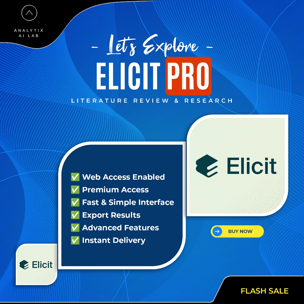 Elicit AI Premium | AI Research Assistant untuk Literature Review & Analisis Jurnal
