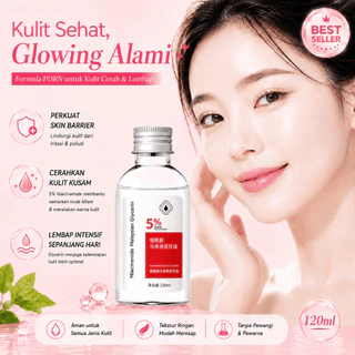 Serum Gliserin 5% Niacinamide Melembapkan Mencerahkan Kulit Mengurangi Bintik Hitam