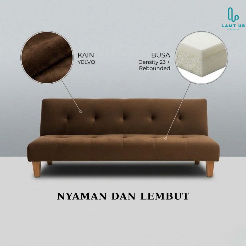 Jual Sofa Bed Lipat - Sofa Minimalis - Sofa TV - Type Pudan Yelvo ...