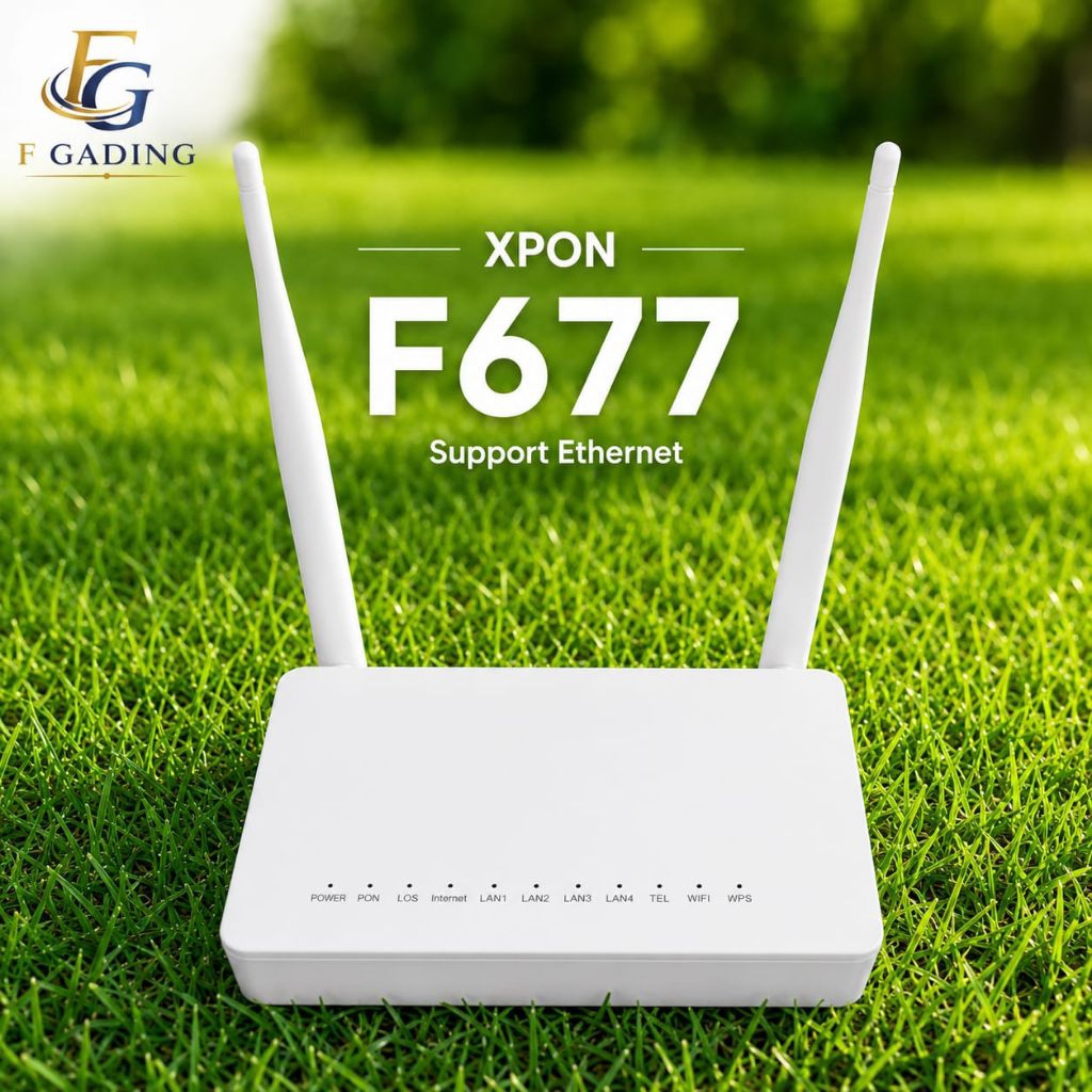 MODEM ONU ZTE XPON F677 SUPPORT ETHERNET