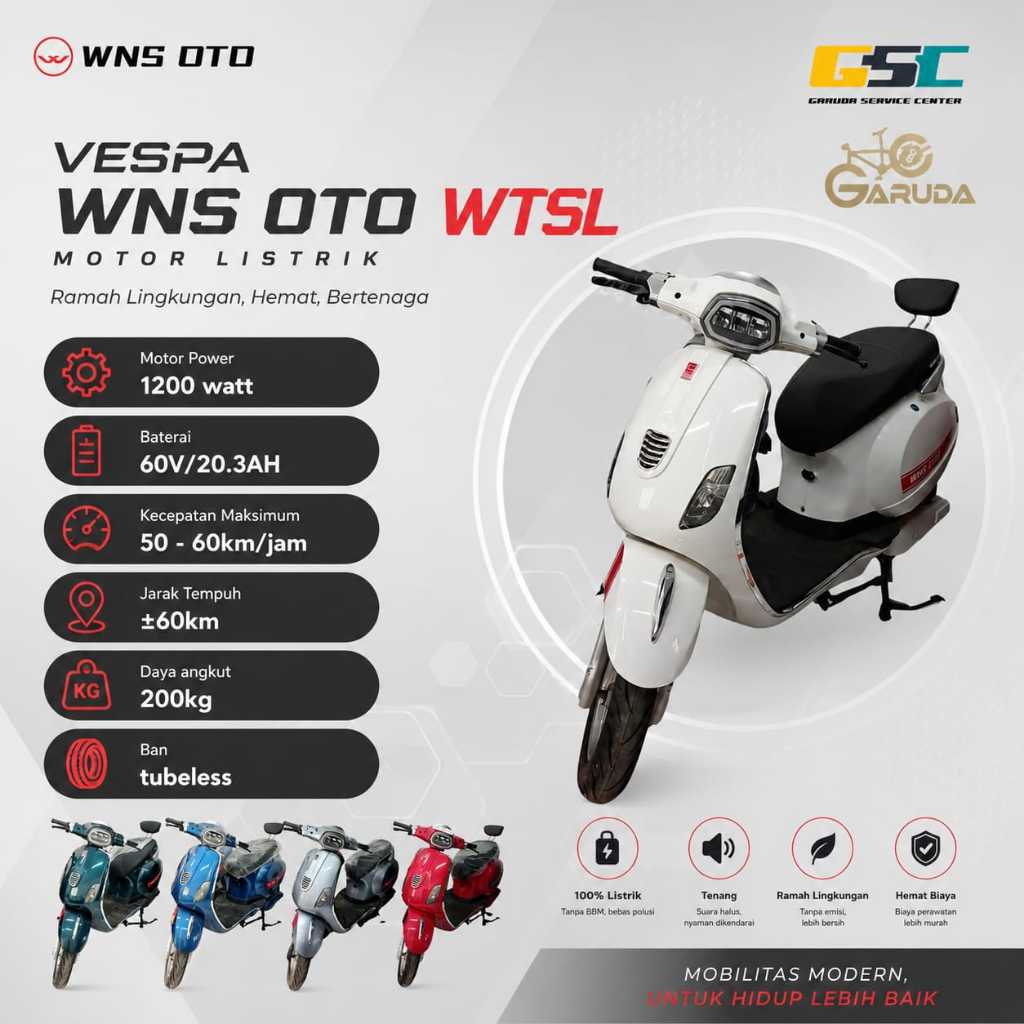 Motor Listrik WNS OTO WTSL