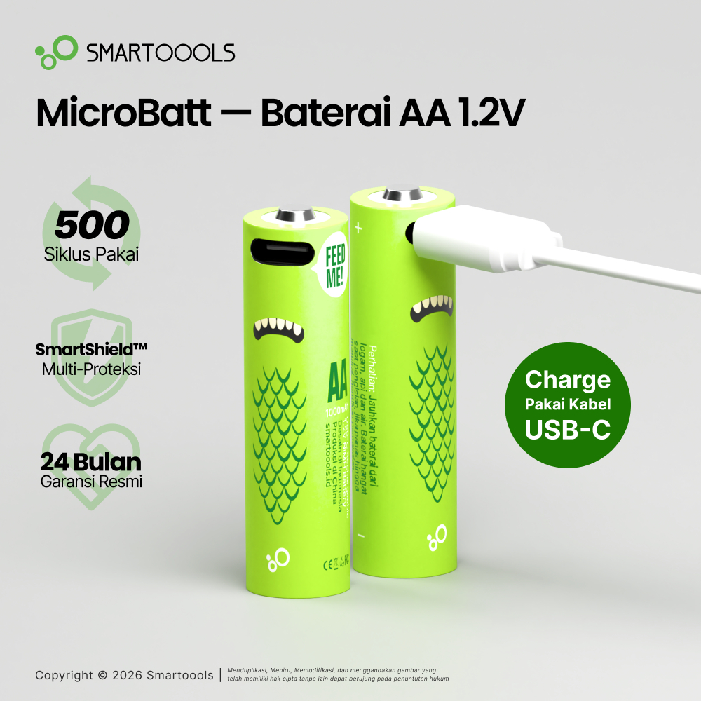 Jual Baterai Rechargeable Terlengkap & Harga Terbaru Agustus 2026 ...