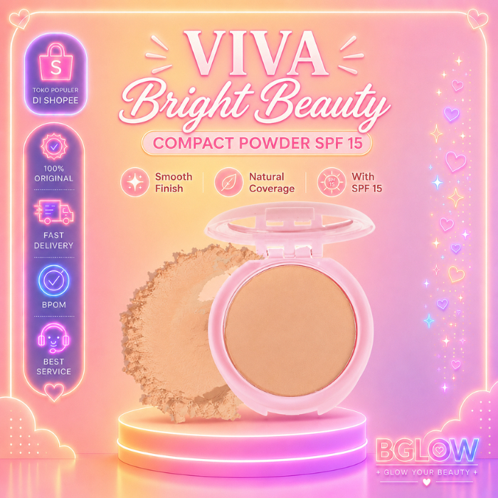 Jual Viva Bright Beauty Compact Powder SPF 15 15gr - BB Compact Powder ...