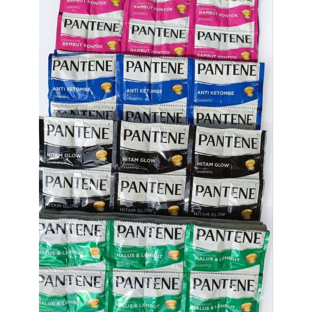 Jual PANTENE SHAMPO HARGA 1 RENCENG ISI 12PS. @10ml | Shopee Indonesia