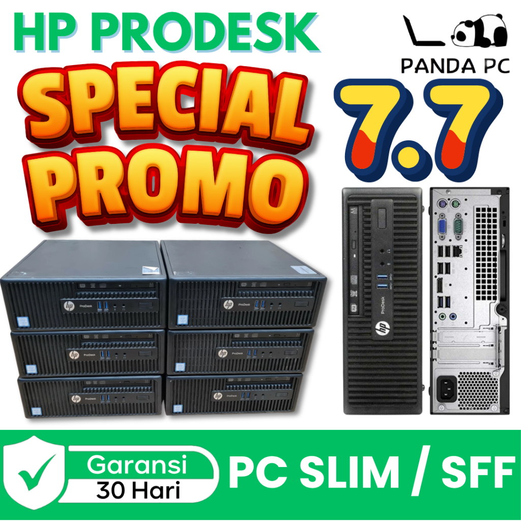 HP ProDesk 400 / 600 / 800 G3 Core i3 / i5 / i7 Gen 6 LGA 1151 PC Slim
