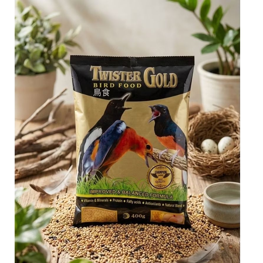 Twister Gold pakan Burung - 400 Gram
