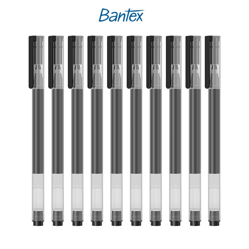[6PCS] Pulpen Gel Pen 5X Lebih Banyak 0.5 mm Isi Tinta Bantex BG1014