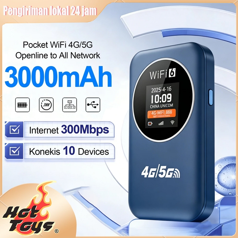 Jual Modem Wifi Saku Mini Nirkabel 5G LTE 3000mAh Membuka Kunci Semua ...