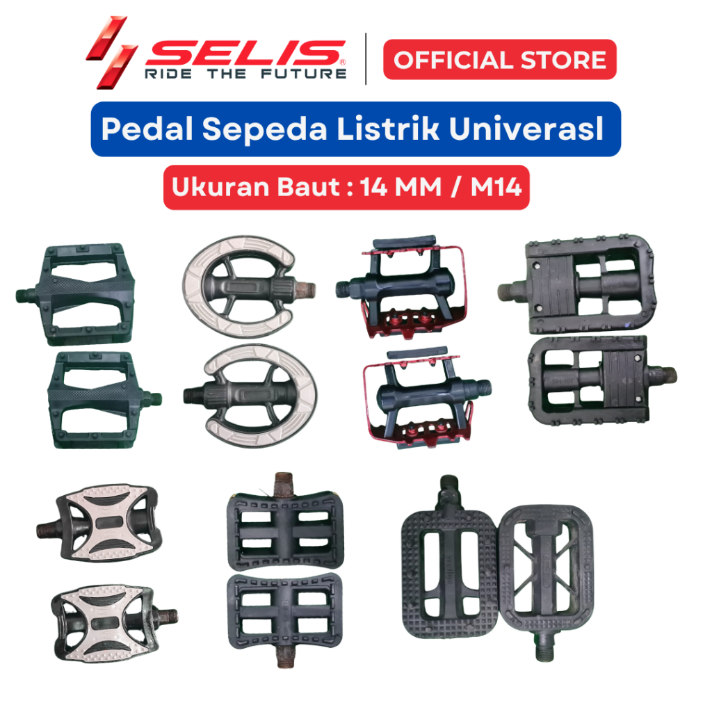 SELIS - Pedal Gowesan Sepeda Listrik / Sepeda Gunung / Sepeda Lipat / Sepeda MTB / Sepeda Ontel Universal