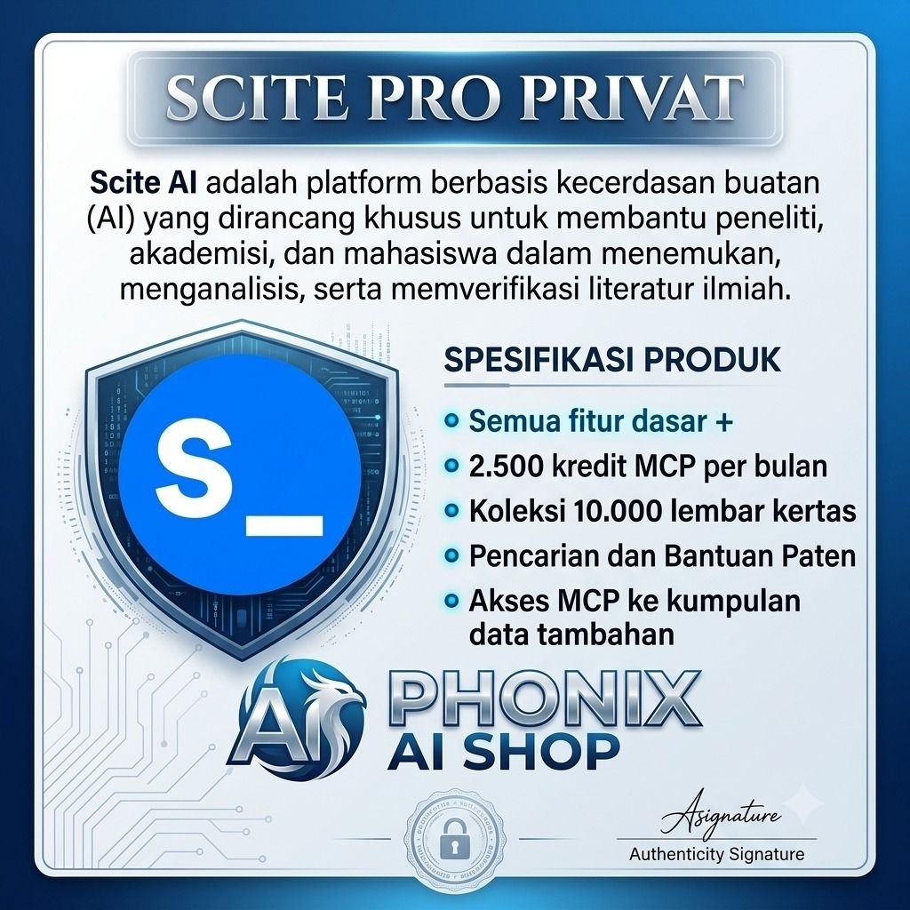 SCITE AI profesional Assistant-Search | 7 hari | 14 hari | 1 bulan+7hari |