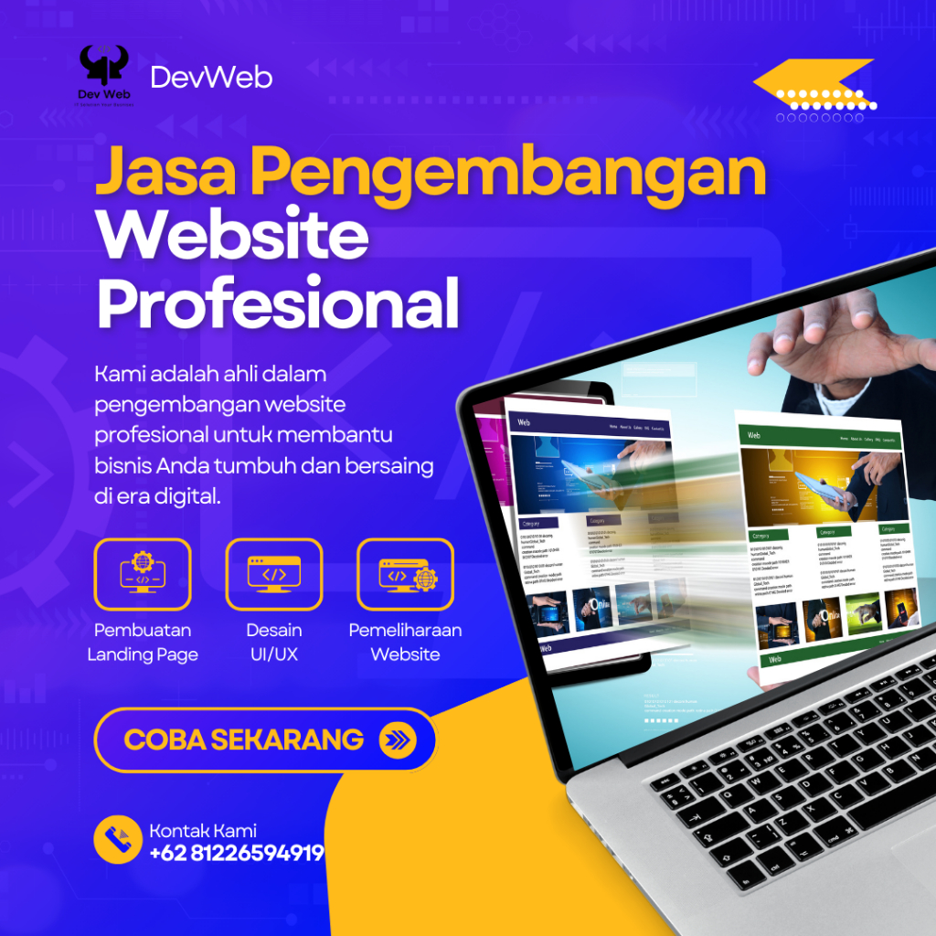 Jasa Pembuatan Website UMKM Murah Profesional – Bisa Revisi