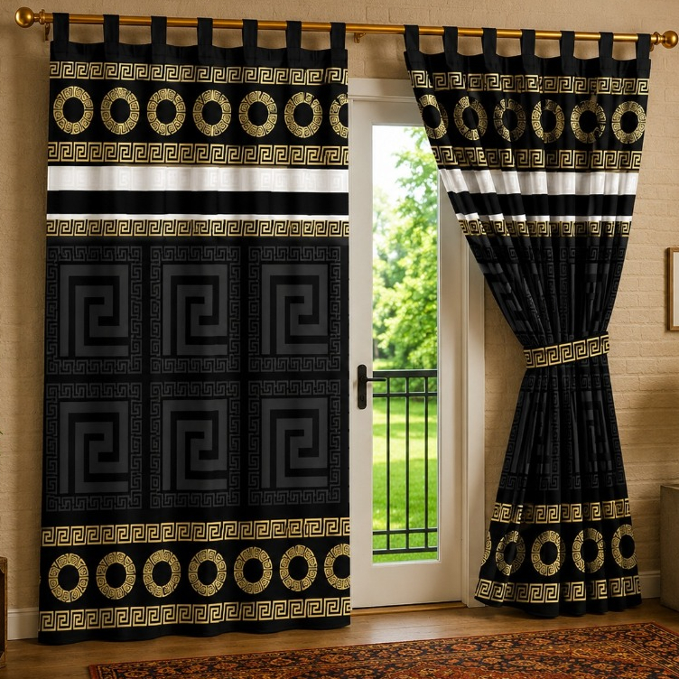 AZ21-Gorden Pintu Motif Aesthetic Ukuran 80 x 200 cm