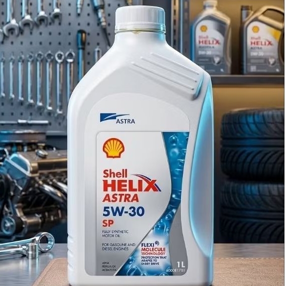 Jual Oli Mobil Shell Helix ASTRA 5W-30 API SN + | SHELL ASTRA 1 LITER ...