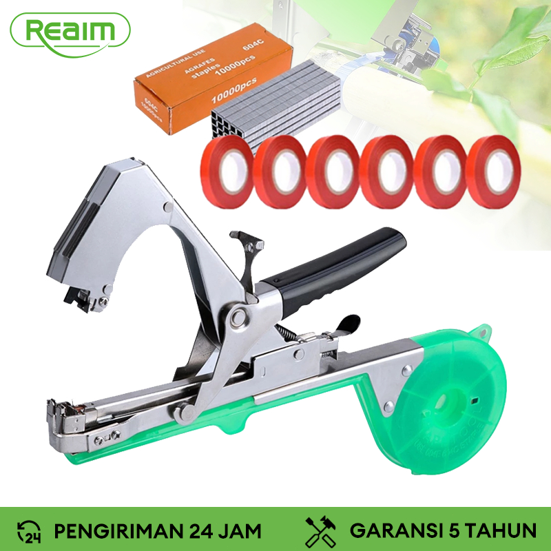 REAIM Tapetool Hand Tying Machine | Alat Pengikat Lanjaran Tanaman