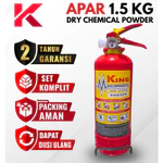 APAR Powder ABC 1,5 Kg 2,5 Kg 3,5 Kg 4,5 Kg 5 Kg 6 Kg 9 Kg Set Komplit (Garansi 2 Tahun)
