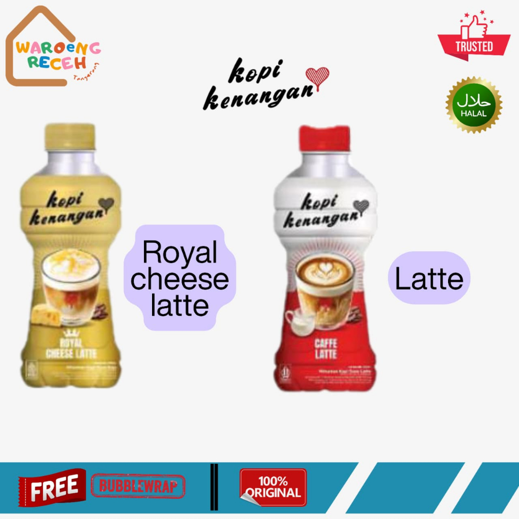 Jual Kopi Kenangan Botol Indonesiano Royal Cheese Matcha Espresso Latte ...
