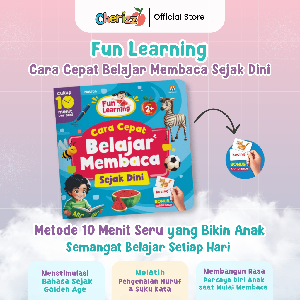 Jual Ziyadbooks - Buku anak Fun Learning Cara Cepat Belajar Membaca ...